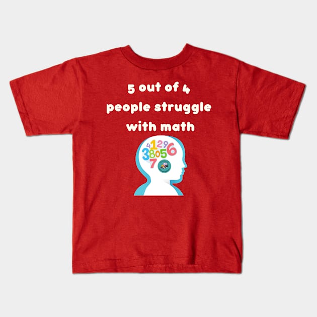 Dyslexia and Dyscalculia Don't Define Me Kids T-Shirt by hello@3dlearningexperts.com